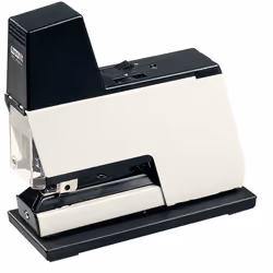 Rapid 105E, 50 sheets, Standard clinch, Front, 10.2 cm, Metal, Plastic, Black, White