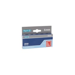 Rapid 11856225 53/6B 6mm Galvanised Staples Box of 2500