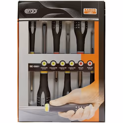 Bahco Ergonomic Screwdriver Set 6 pcs