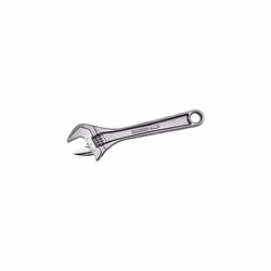 8075 C IP Adjustable Wrench in Industrial Pack, Silver, 18-Inch, 53 mm