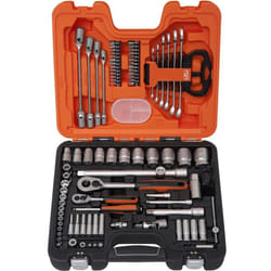 Bahco Socket Set 1/4ÂÂ and 1/2ÂÂ 92 pcs