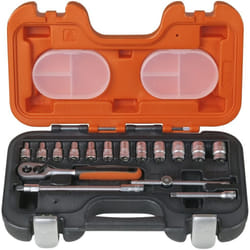 Bahco Socket Set 1/4ÂÂ 16 pcs