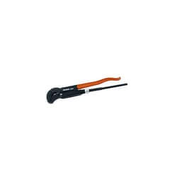 343 "Swedish Model" Combination Pipe Wrench, Black/Orange, 420 mm