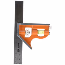 Bahco Metric / Imperial Markings Die-cast Combination Square CS150