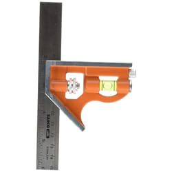 Bahco Metric / Imperial Markings Die-cast Combination Square CS150