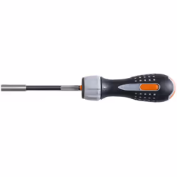 Bahco 808050L Led Ratchet Screwdriver & 6 Bits