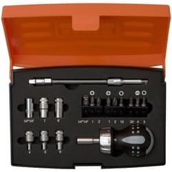 Bahco Stubby Ratcheting Screwdriver Set 808050S-18