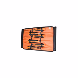Bahco 424P-S6-ROLL Bevel Edge Chisel Set of 6 In Roll: 6,12,16,22,25 & 32mm