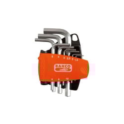 Bahco - BE-9878 Metric Hex L-Key Set, 9 Piece