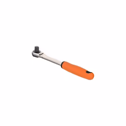 S81SL Shift Ratchet 1/2 inch with 72 Tooth and Slender Head, Silver