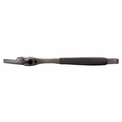 Bahco BAH9029RTUS Ergo Big-Mouth Adjustable Wrench Thin Jaw Wide Mouth with Rubber Handle - 6 Inch - Black Phosphate Finish