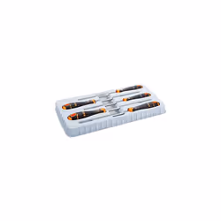 Bahco B219.005 BHB219.005 Fit Slotted/Ph Screwdriver Set, Multi-Colour