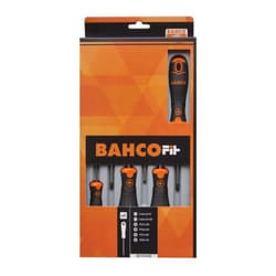 Bahco Fit Screwdriver Set Slotted/PH/PZ 6 pcs B219.026