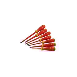 Bahco B220.007 BAHCOFIT Insulated Screwdriver Set of 7 Slotted / Phillips