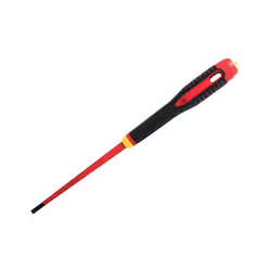 Bahco ERGO Slim VDE Insulated Slotted Screwdriver 3.0 x 100mm BE-8220SL