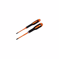 Bahco BE-9890SL Insulated ERGO SLIM Combi Screwdriver Twin Pack