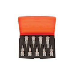 Bahco S9TORX 1/2in Drive Socket Set of 9 Metric