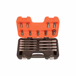 Bahco S18HEX 1/2in Drive Socket Set of 18 Metric