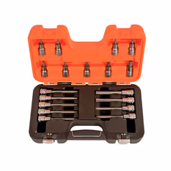 Bahco S18TORX 1/2in Drive Socket Set of 18 Metric