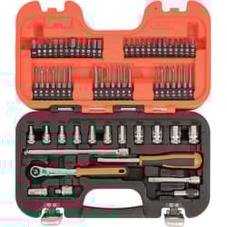 Bahco SL65 Slim Socket Set of 65 Metric 1/4in Drive