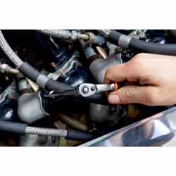 Bahco Reversible ratchet, 1/4" , 72 teeth/ 5°