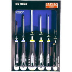 Bahco Ergonomically Designed Screwdrivers Set 6 pcs