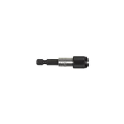 KM653-QR-1P Magnetic Bit Holder, Silver, 60 mm