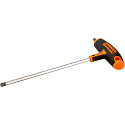 Bahco 900T-025-100 BH900T-025-100 Screwdriver with T-Handle for Hexagonal Head Screws, Black/Silver/Orange, 2.5/100 mm