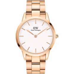 Daniel Wellington Iconic Link Watch, Rose Gold or Silver Link Bracelet