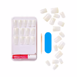 KISS Salon Acrylic Natural Nails 28pc Euphoria KSAN02