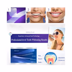 Crest 3D White Whitestrips Professional Whitening Effect Teeth Whiteners - 20 Pouches