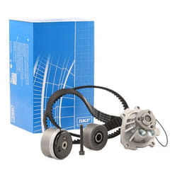 SKF VKMC 05260-1 Water Pump + Timing Belt Kit with gaskets/seals 146 with rounded tooth profile Plastic VAUXHALL: Insignia Mk1, Astra Mk6, Zafira Mk2