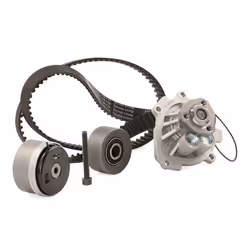 SKF VKMC 05260-1 Water Pump + Timing Belt Kit with gaskets/seals 146 with rounded tooth profile Plastic VAUXHALL: Insignia Mk1, Astra Mk6, Zafira Mk2