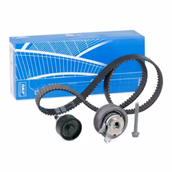 SKF VKMA 01280 Timing belt kit 163 with rounded tooth profile VOLKSWAGEN: Polo V Hatchback, Golf 7, up! Hatchback, SKODA: Citigo Hatchback