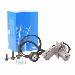 Water Pump + Timing Belt Kit; SKF; with gaskets/seals 117 Plastic; for FORD, VOLVO; 1004297, 1004299, 1057134, 1361983, 13761 ...