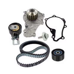 Water Pump + Timing Belt Kit; SKF; with gaskets/seals 141 for timing belt drive with trapezoidal tooth profile Plastic; for F ...