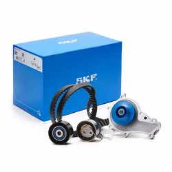 SKF VKMC 03318 Water Pump + Timing Belt Kit with gaskets/seals 141 for timing belt drive with trapezoidal tooth profile Plastic FORD: FOCUS 3 Turnier - Additional view 7