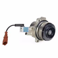 SKF VKPC 81278 Water pump with gaskets/seals with integrated disabling contact, switchable water pump Plastic for timing belt drive AUDI: A3 Sportback