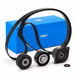 V-ribbed belt set; SKF; for BMW; 074903137BA, 11282339100, 11287780124, 11287786075, 11287786880
