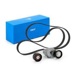 SKF VKMA 38339 V-ribbed belt set BMW: 3 Saloon, X1, 3 Coupe