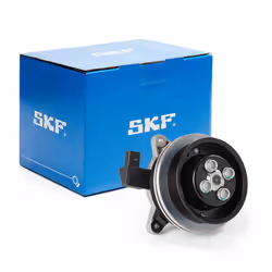 SKF VKPC 81207 Water pump with gaskets/seals with magnetic clutch Plastic for V-ribbed belt use VOLKSWAGEN: Touran I, Polo V Hatchback, Golf 5 - Additional view 5