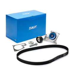 SKF VKMC 06140 Water Pump + Timing Belt Kit with gaskets/seals 119 Plastic RENAULT: Kangoo II Express, Megane 4, Kadjar, DACIA: LOGAN MCV 2, SANDERO 2