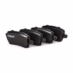 SKF VKBP 90027 Brake pad set not prepared for wear warning indicator with accessories VOLVO: XC60 I, V60 I, S60 II, LAND ROVER: Range Rover Evoque