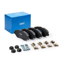 SKF VKBP 80006 Brake pad set prepared for wear warning indicator with accessories MERCEDES-BENZ: Sprinter 3.5-T Van, Sprinter 3.5-t Van, Vito Van