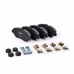 SKF VKBP 80006 Brake pad set prepared for wear warning indicator with accessories MERCEDES-BENZ: Sprinter 3.5-T Van, Sprinter 3.5-t Van, Vito Van