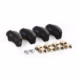 SKF VKBP 80040 Brake pad set not prepared for wear warning indicator with accessories PEUGEOT: 208 I Hatchback, 206 Hatchback, 207 Hatchback