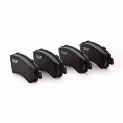 SKF VKBP 80040 Brake pad set not prepared for wear warning indicator with accessories PEUGEOT: 208 I Hatchback, 206 Hatchback, 207 Hatchback