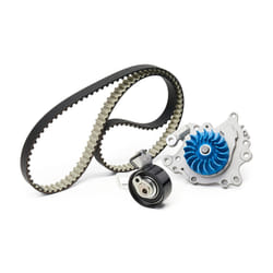 SKF VKMC 03319 Water Pump + Timing Belt Kit 131 for timing belt drive Plastic PEUGEOT: Partner III Van, 2008 Estate, 208 I Hatchback