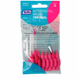 TePe Interdental Brushes Original Pink 0.4 mm - Pack of 8 brushes