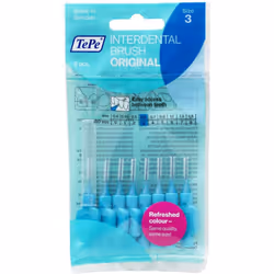 TePe Interdental Brushes 0.6mm Blue - Pack of 8 brushes